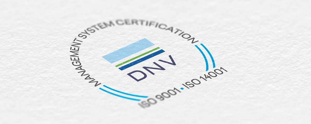 Environmental Management System Certification logo - ISO9001 and ISO14001